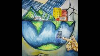 energy conservation drawingartshorts [upl. by Piotr]