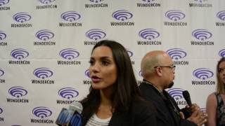 Jessica Lucas from Gotham at WonderCon 2017 [upl. by Arinay]