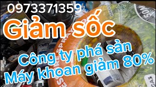 💥💥💥 giảm sốc cty phá sản thanh lý lô khoan pin 13 lý từ giảm đến 80 số lượng không nhiều [upl. by Ellerey]