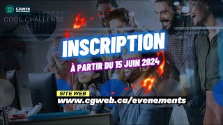 Concours des développeurs informatique organisé au Canada 🇨🇦 [upl. by Leipzig]