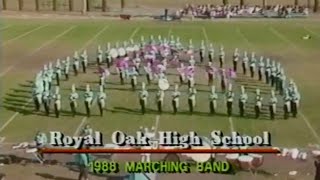 1988 Royal Oak Dondero High School Marching Band  MCBDA State Finals [upl. by Nivrac]