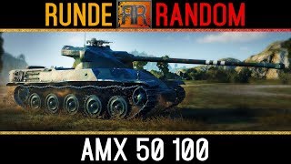 World of Tanks  GER RR 34  AMX 50 100 [upl. by Kei395]