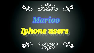 Marioo iPhone users lyric audio by lyrics forever [upl. by Leihcim]