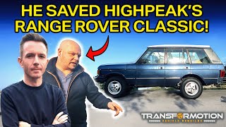 A SUBSCRIBER SAVES THE DAY ON HIGHPEAKS RANGE ROVER CLASSIC [upl. by Walrath642]