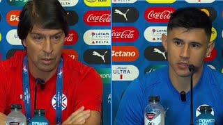 Conferencia de prensa de Daniel Garnero DT de la Selección y Adam Bareiro [upl. by Eittak271]