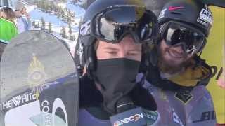 Shaun White Wins SNB Halfpipe Olympic Qualifier 4  US Snowboarding [upl. by Gaskin5]