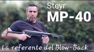 MP40 La madre de las pistolas ametralladoras referente del Block Abierto y el Blow Back [upl. by Asyal]