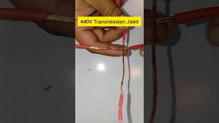 LT 440V Transmission line Joint shorts transmission wirejoint [upl. by Koral196]