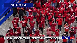 IC Petrarca flash mob in piazza per la giornata della disabilità [upl. by Oys]