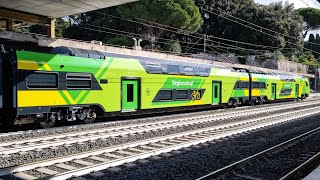 Il nuovo ETR 621 quotRegionalequot di Trenitalia a Roma Ostiense [upl. by Adeehsar134]