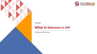 What is reference variable in CPP [upl. by Burnight]