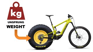 Unsprung weight amp Suspension performance MTB Rear Ep 22 [upl. by Clapp]