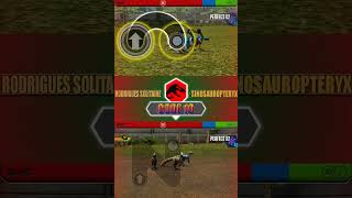 RODRIGUES SOLITAIRE VS SINOSAUROPTERYX  JURASSIC WORLD THE GAME [upl. by Accebor]