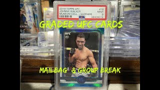 Graded UFC Cards  Announcements [upl. by Sharona]