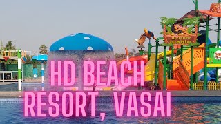 HD Beach ResortFun with Family  water park near Mumbai  Vasai [upl. by Akinehs669]