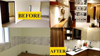 How I Modified my BUDGET Apartment into a LUXURY FLAT  HOME TOUR [upl. by Foote]