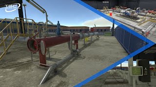 Liquid Pipeline with Pigging Virtual Plant [upl. by Garett]