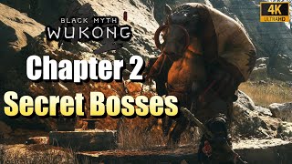 Black Myth Wukong  Chapter 2 Secret Bosses  Sobering Stone Locations [upl. by Kos914]