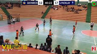 SAN MARCOS vs SUMAC PUCKLLAY damas VIII CAMPEONATO INTERNACIONAL DE HANDBALL handballArequipa [upl. by Roshan147]