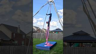 Kat Upchurch Fallen Angel Aerial Silks “Here I Am” [upl. by Eilsek]