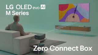 LG OLED  Wireless OLED Zero Connect Box Easy to connect free from wires I LG [upl. by Assenov]