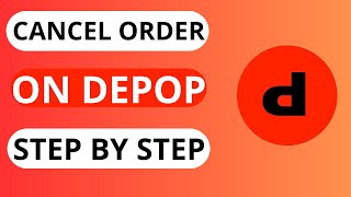 How To Cancel Order Depop  2024 [upl. by Arlan]