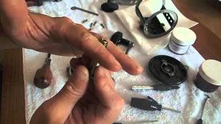 How to service Newell Fishing reel  change drags grease bearings amp more [upl. by Jori529]