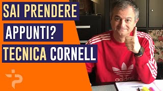 Come prendere appunti TECNICA CORNELL [upl. by Hcib]