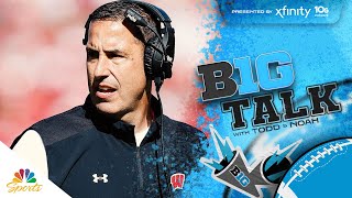 Inside the connection between Wisconsins Luke Fickell and Ohio State  Big Ten Talk  NBC Sports [upl. by Llednov758]