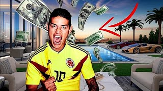 La LUJOSA Vida de JAMES RODRIGUEZ 🤑 [upl. by Hermione]