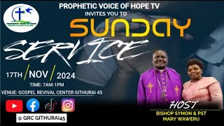 PVH TV Bible Hour Service 17TH Nov 2024 [upl. by Alyos]