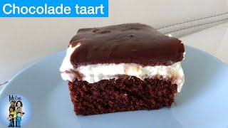 Chocolade taart simpel recept [upl. by Shelman]