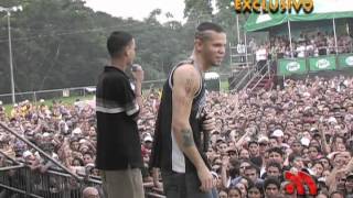 Calle 13 y Joss en costa rica 2007 evolucion vox 2007 [upl. by Elleda]