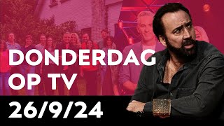 VANAVOND OP TV  Donderdag 26924  Mis niks  TVDepotGids [upl. by Yesnel]