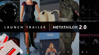 METATAILOR 20 Launch  Free 3D clothing  Dress 3D avatars  metahuman custom clothes [upl. by Schnell]