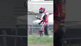 Jake Gagne Almost Ran Over During A Motorcycle Race Riders Were OK After Crashing [upl. by Eric]