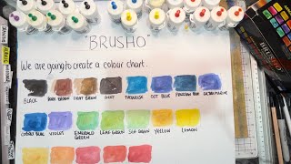 Using Brusho Part 1 [upl. by Brynne]