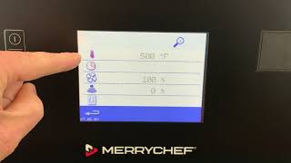 Using the Manual Cook Mode to Create a New Merrychef Cooking Profile [upl. by Gloriana]