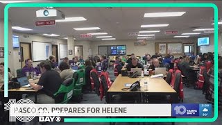 Pasco County emergency operation officials urge evacuation ahead of Hurricane Helene [upl. by Irem]