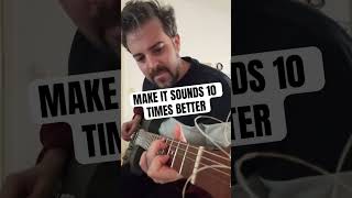 MAKE IT SOUNDS 10 YIMES BETTER guitarlessons guitarchords CommunityhttpstmeQARSgZJwGlsxOTI8 [upl. by Necaj]