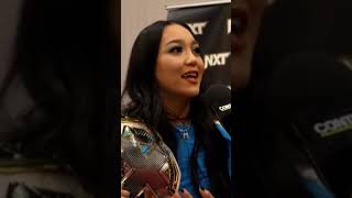 Roxanne Perez shares sentiments on Hispanic amp Latino representation in WWE hispanicheritagemonth [upl. by Karoly877]