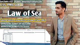 Law of Sea amp different zones under international law  LSP  Law Students Platform [upl. by Llednar486]