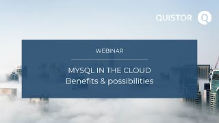 MySQL in the Cloud webinar recording [upl. by Astiram]