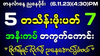 611232d ညနေ 57တသိန်းဖိုးပတ် အနီးကပ်တကွက်ကောင်း ရဲရဲသာထိုးပါ2dlive 2dmyanmar 2d3d 2d3dmyanmar [upl. by Ram725]