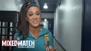 Bayley puts her Mixed Match Challenge fate in the hands of fans Jan 8 2018 [upl. by Cami]