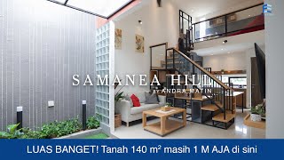 LUAS BANGET‼️ 6 jutaanbln aja tanahnya seluas 140 m2  AVILLA NOVA BY SAMANEA HILL [upl. by Karp]