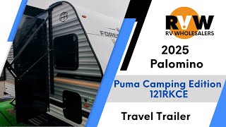 2025 Puma Camping Edition 121RKCE Travel Trailer Flythrough [upl. by Monney]