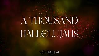 Brooke Ligertwood  A Thousand Hallelujahs Lyrics  God Is Great [upl. by Meghann]