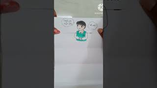 English e baro mash er namin paper folding art🩷funnycomedycartoonviralshortsforyoubtstiktok [upl. by Eriuqs196]