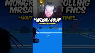 Mongraal Trolled MrSavage in FNCS🏆 [upl. by Ocirred366]